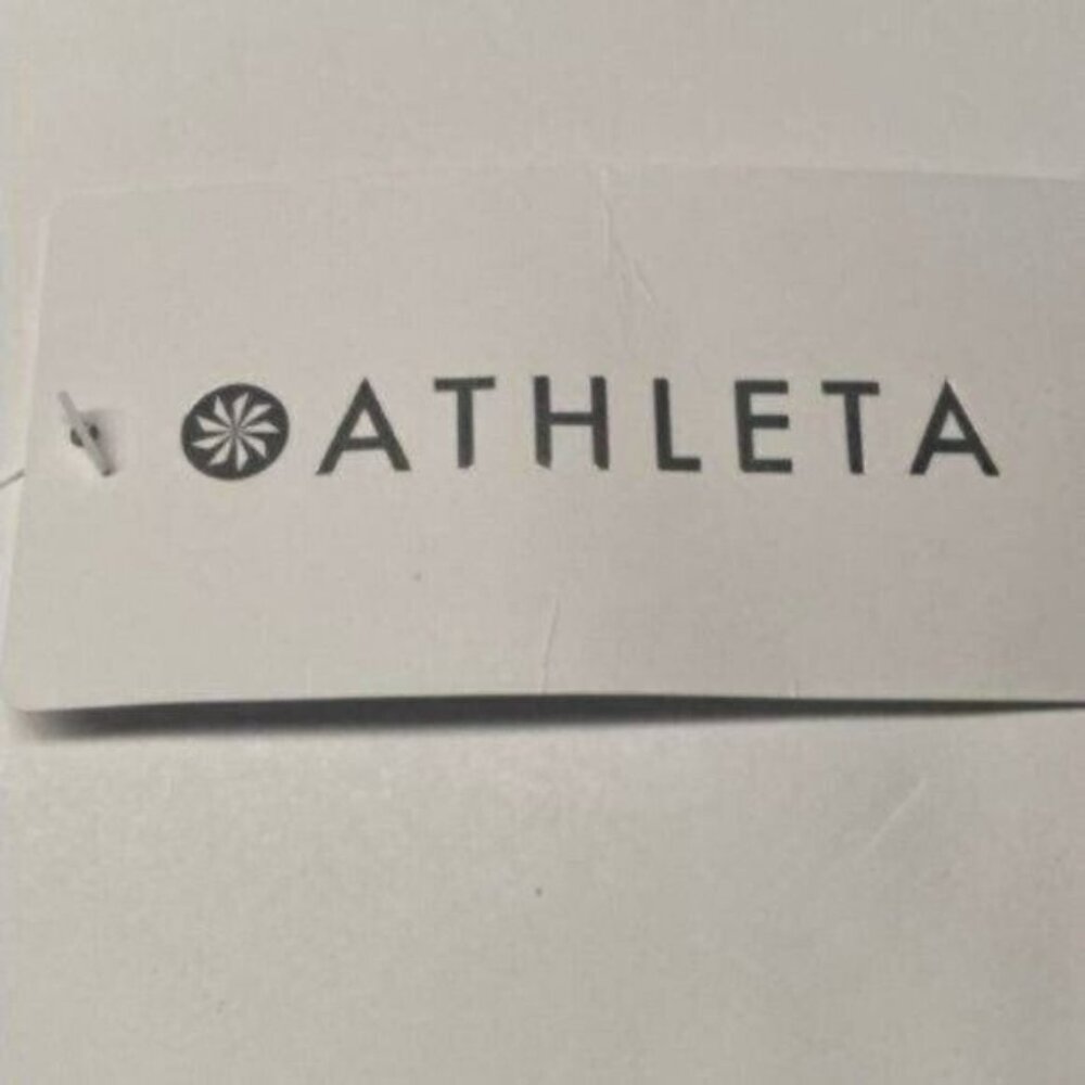 Athleta Seascape Tankini Swim Tank UPF 50+ Black Beach Vacation Pool 34 B/C New - Picture 8 of 9